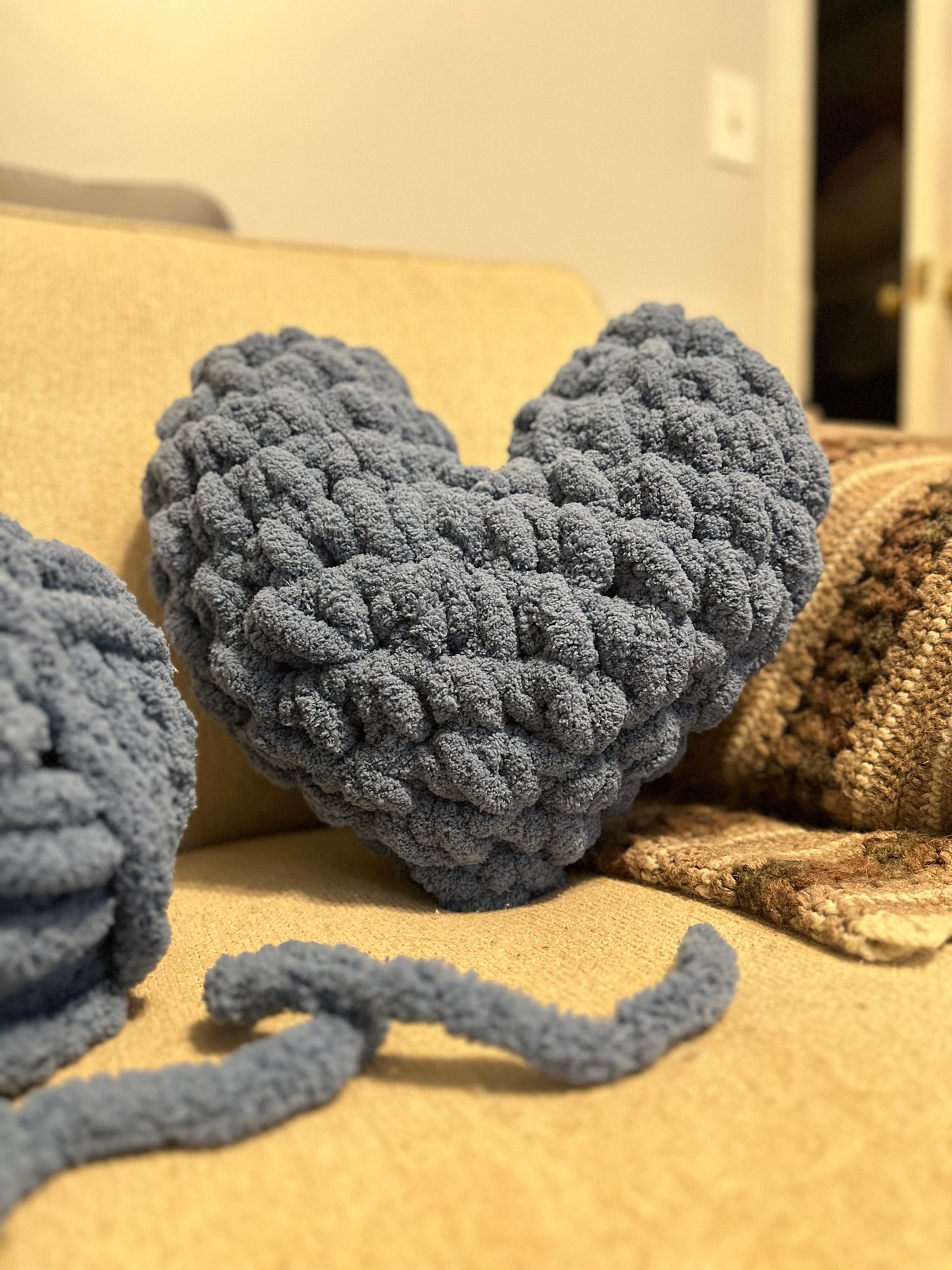 Puffy Heart Pillow