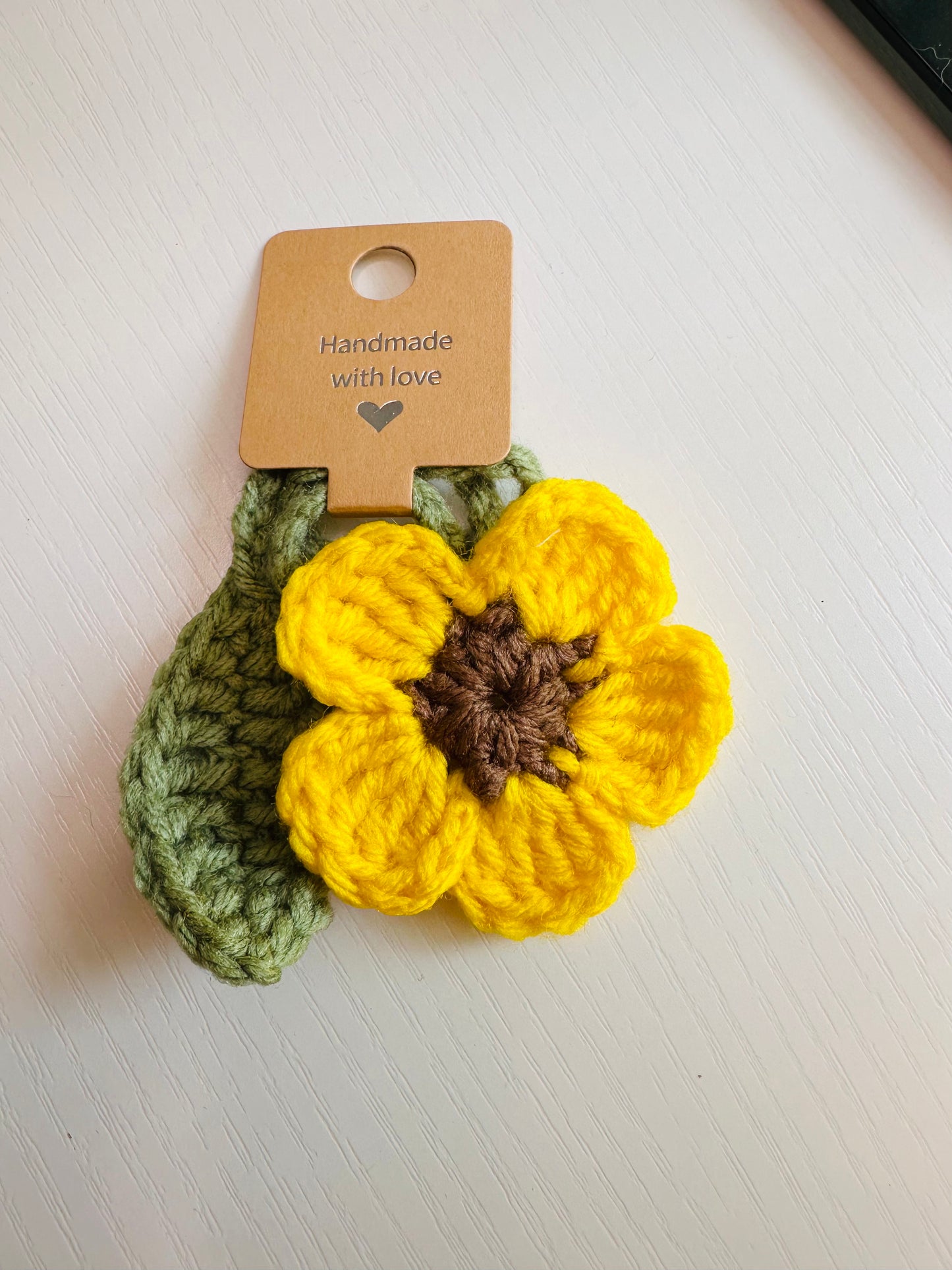 Flower bookmark