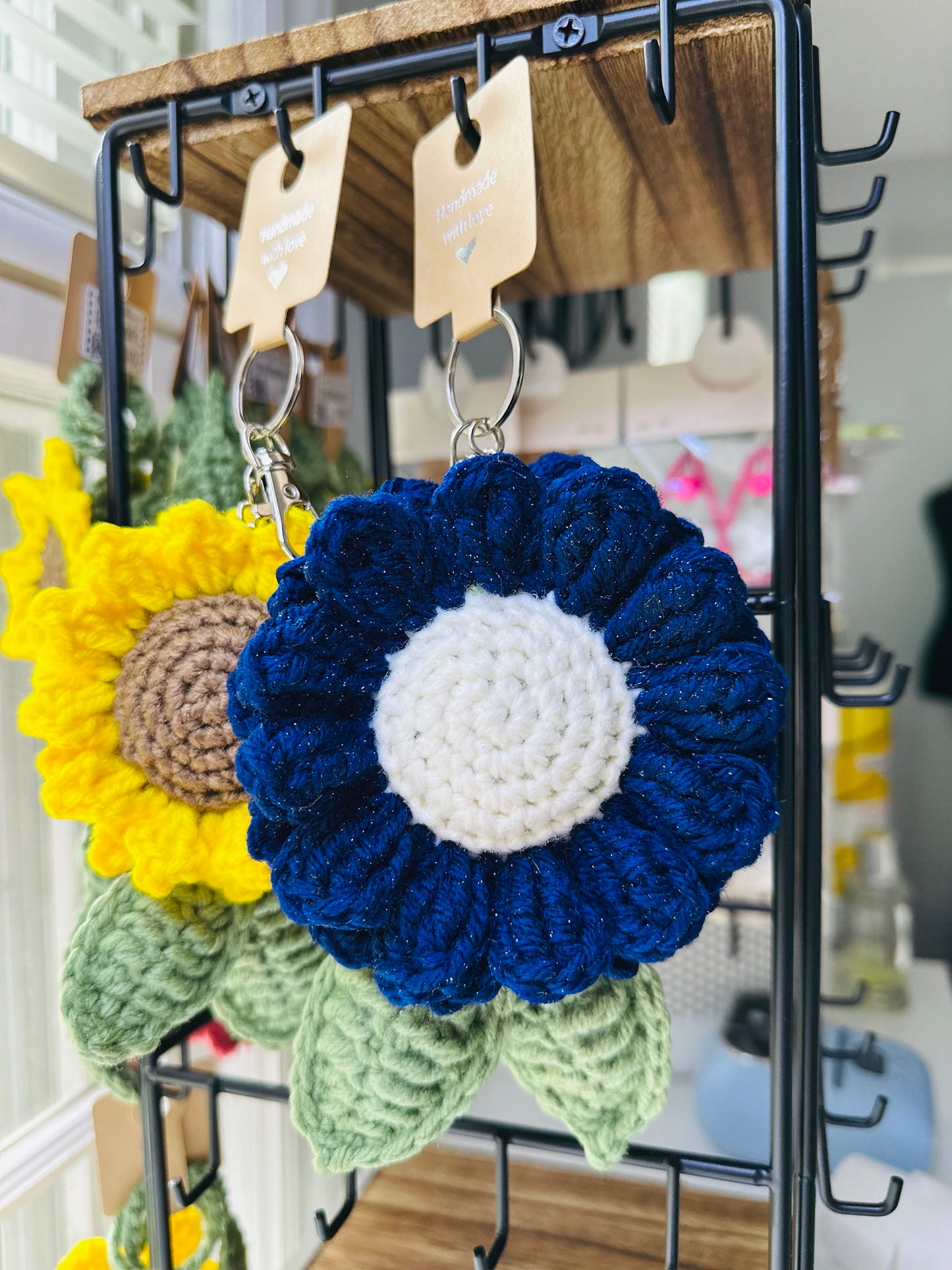 Flower Keychains