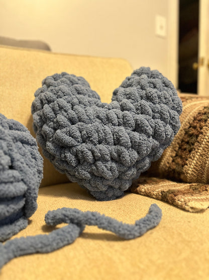 Puffy Heart Pillow
