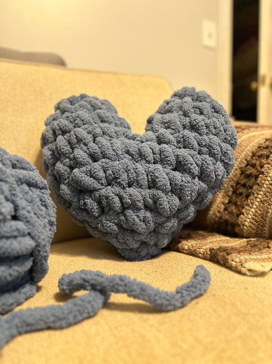 Puffy Heart Pillow