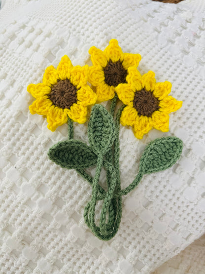 Flower bookmark